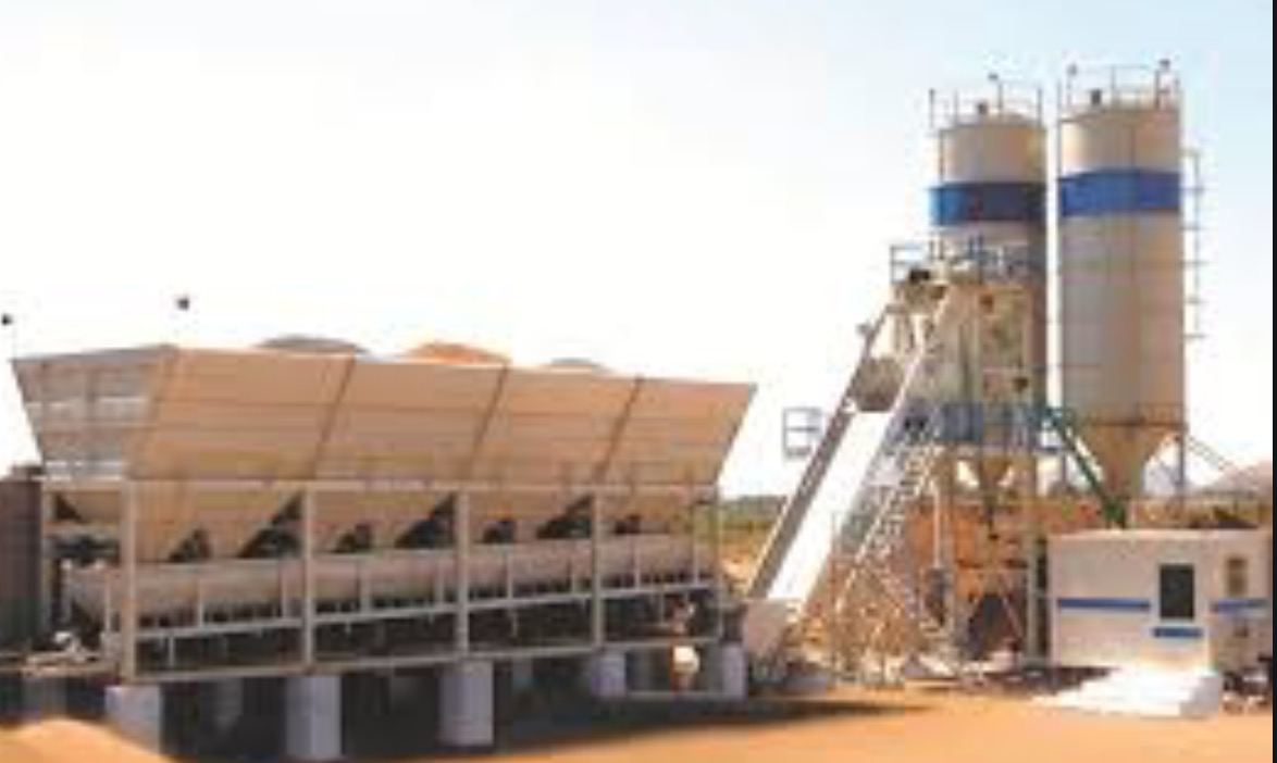 SCC 80 m³/h batching plant in Berbera